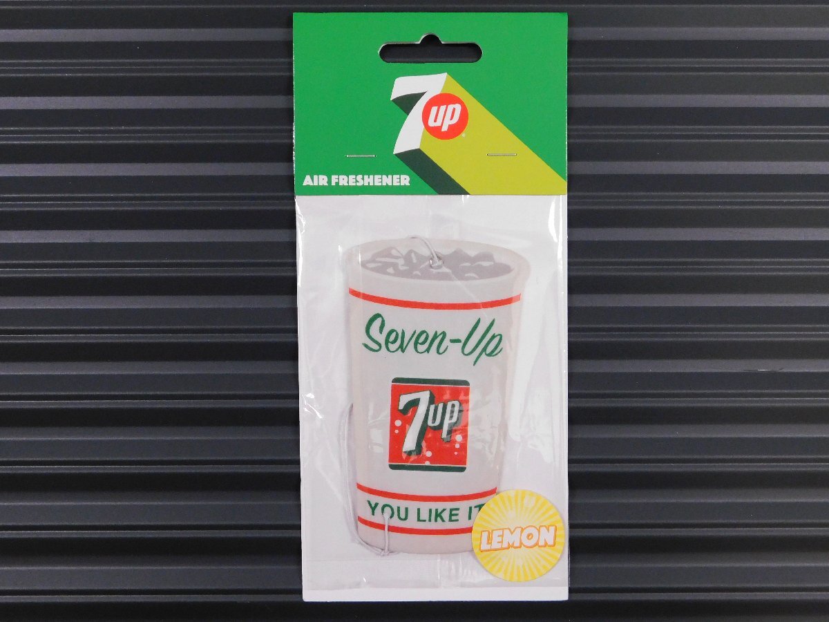 ◆送料\110◆【7UP・セブンアップ/CUP カップ】※《エアーフレッシュナー / レモン》 AIR FRESHENER アメリカン雑貨拍卖