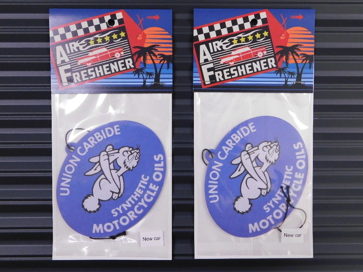 ◆送料\140◆【UNION CARBIDE・ユニオンカーバイド】※《エアーフレッシュナー2枚・NEW CAR / ニューカー》 AIR FRESHENER アメ雑貨拍卖