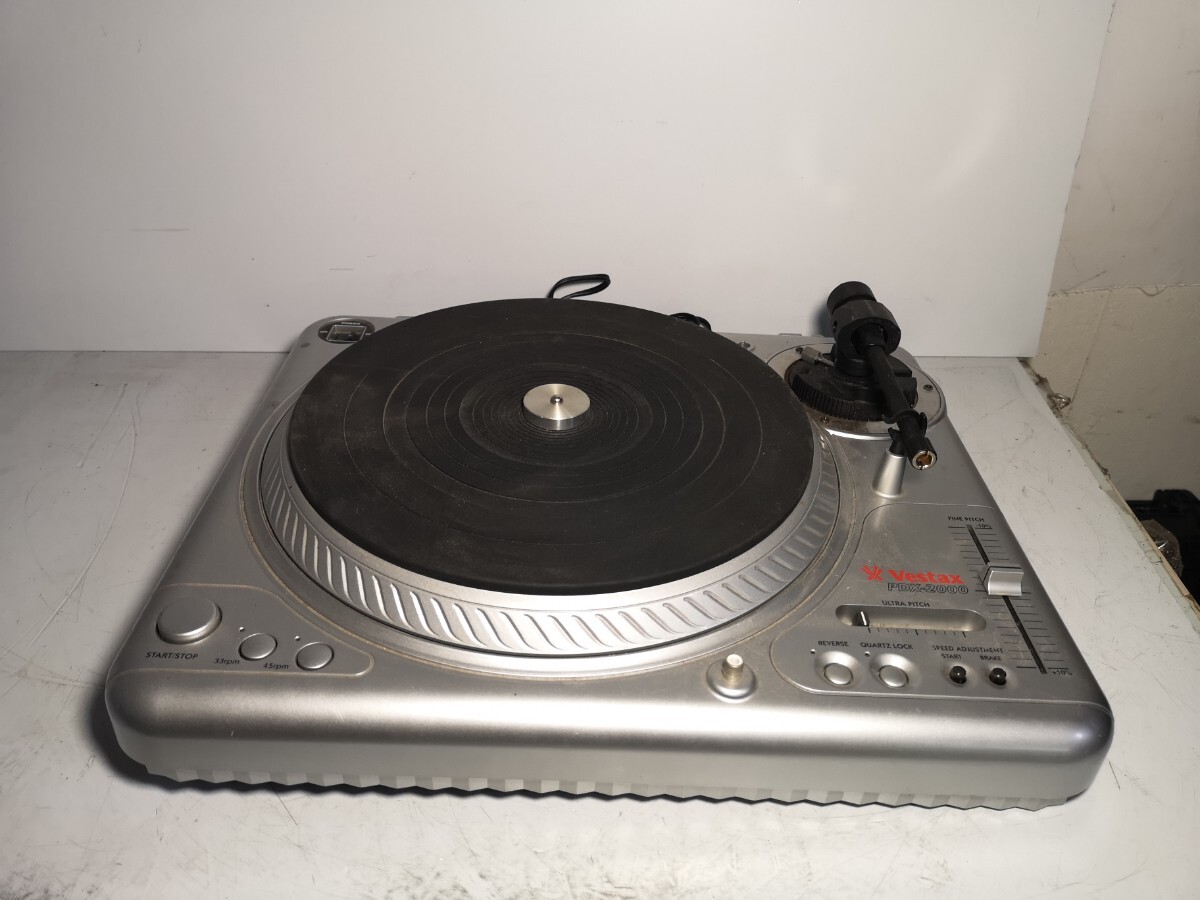 Vestax PDX-2000 ターンテーブル ジャンク扱い拍卖