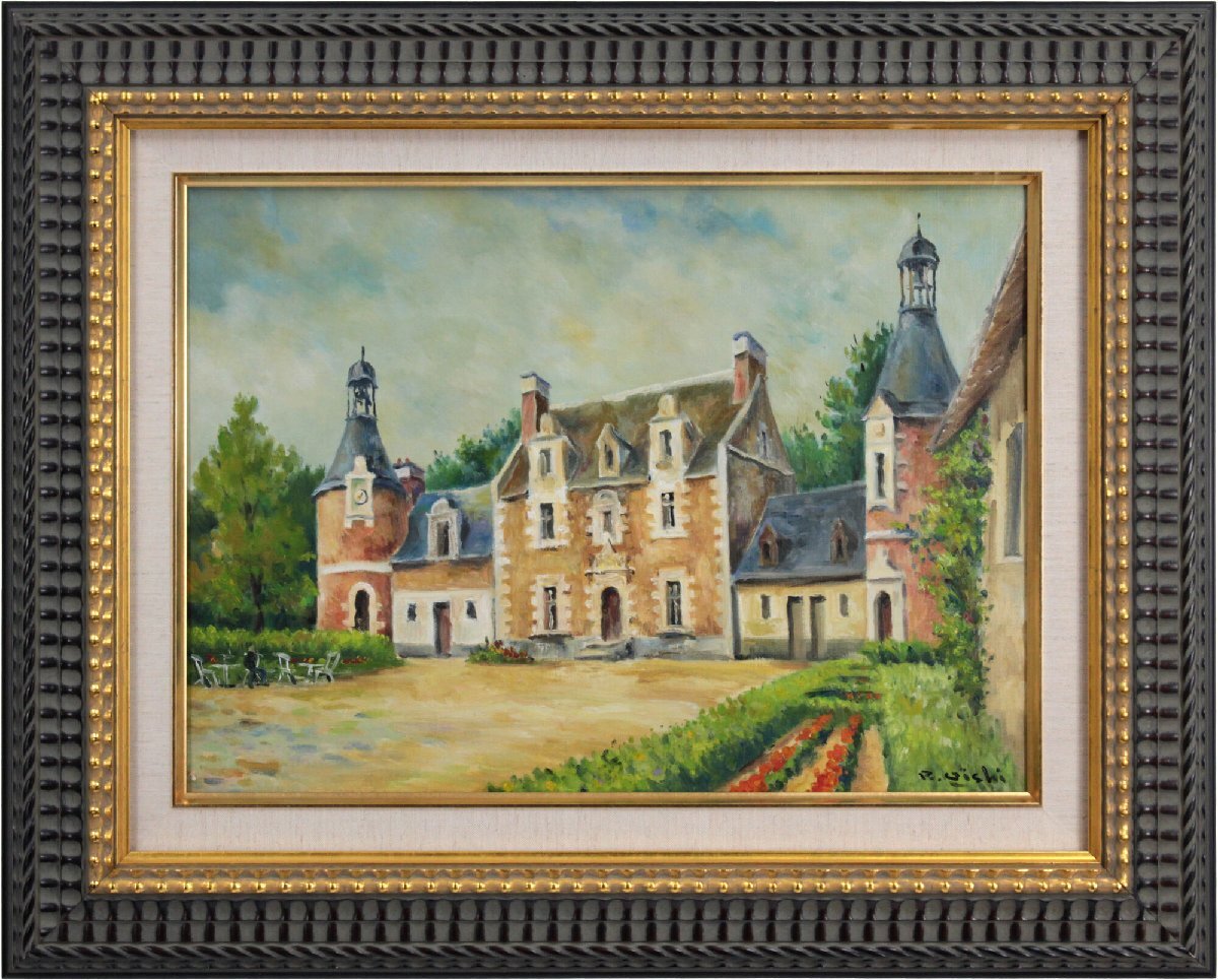 大石良太 「花のツルーセイ」 油絵・油彩画 絵画 - 北海道画廊拍卖