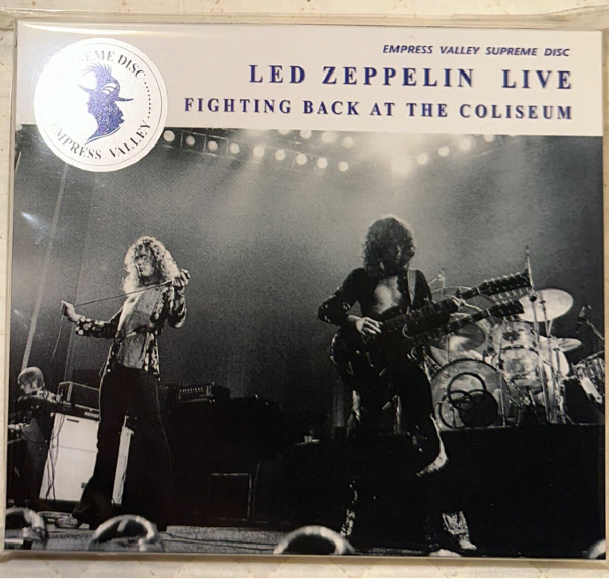 3CD!LED ZEPPELIN / レッド・ツェッペリン / FIGHTING BACK AT THE COLISEUM / Uniondale 1975 / EMPRESS VALLEY拍卖
