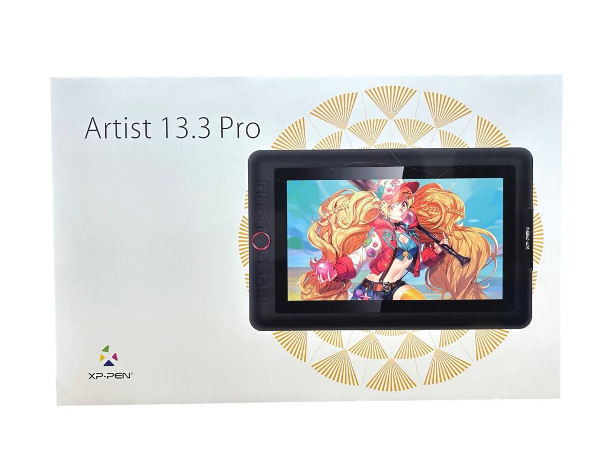 XP-PEN (エックスピーペン) Artist 13.3Pro 液晶ペンタブレット ペンタブ 13.3インチ フルラミネート ブラック 家電/027拍卖