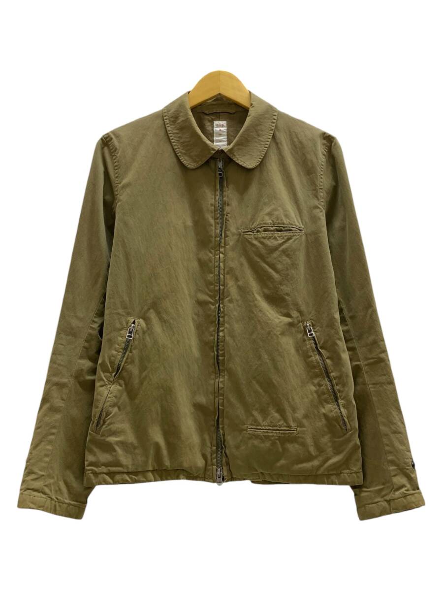 dip lab (ディップラボ) ラウンドカラーブルゾン ジップアップ ジャケット L カーキ メンズ/036拍卖