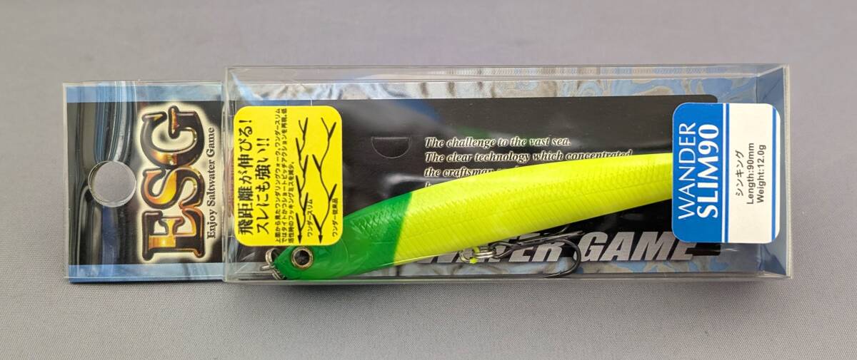 即決!!ラッキークラフト★ワンダー スリム 90 グリーンヘッドチャート★新品 LUCKY CRAFT WANDER SLIM拍卖