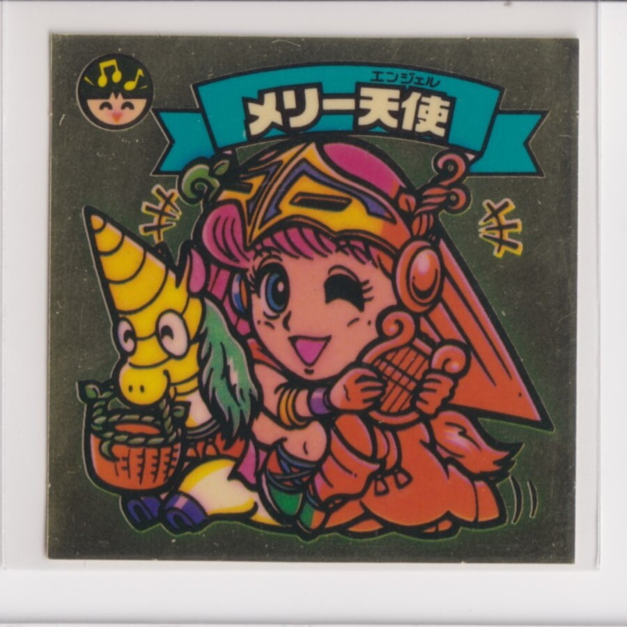 ビックリマン チョコ版 美品  第18弾 天使 206 メリー天使 (画像あり) 亥210拍卖