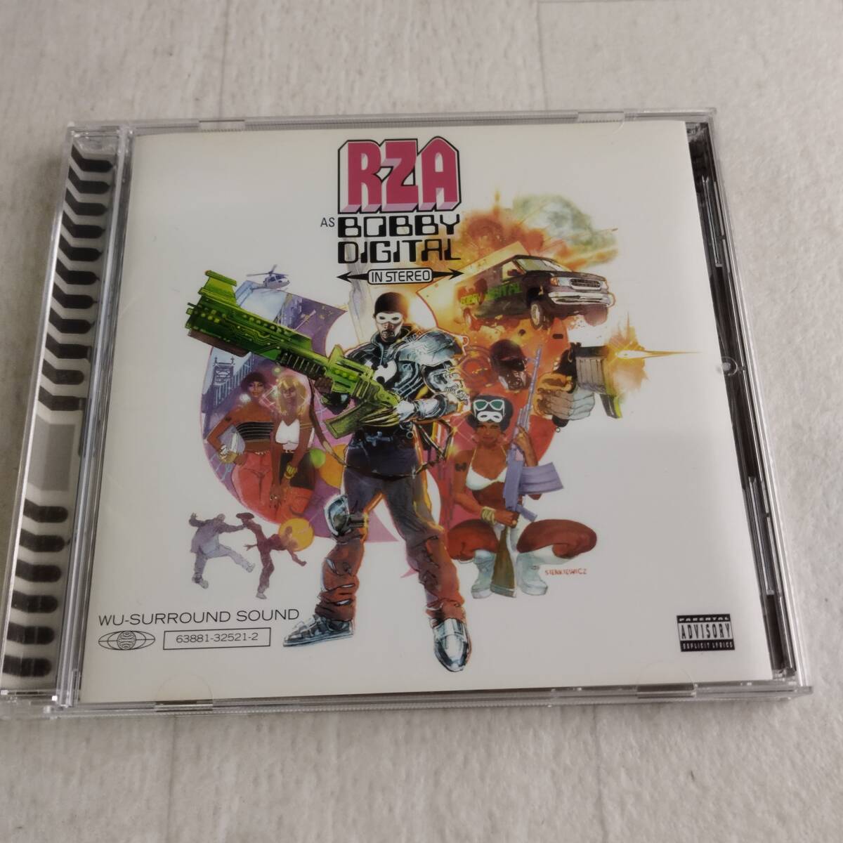 1MC17 CD RZA As Bobby Digital In Stereo 帯付き拍卖