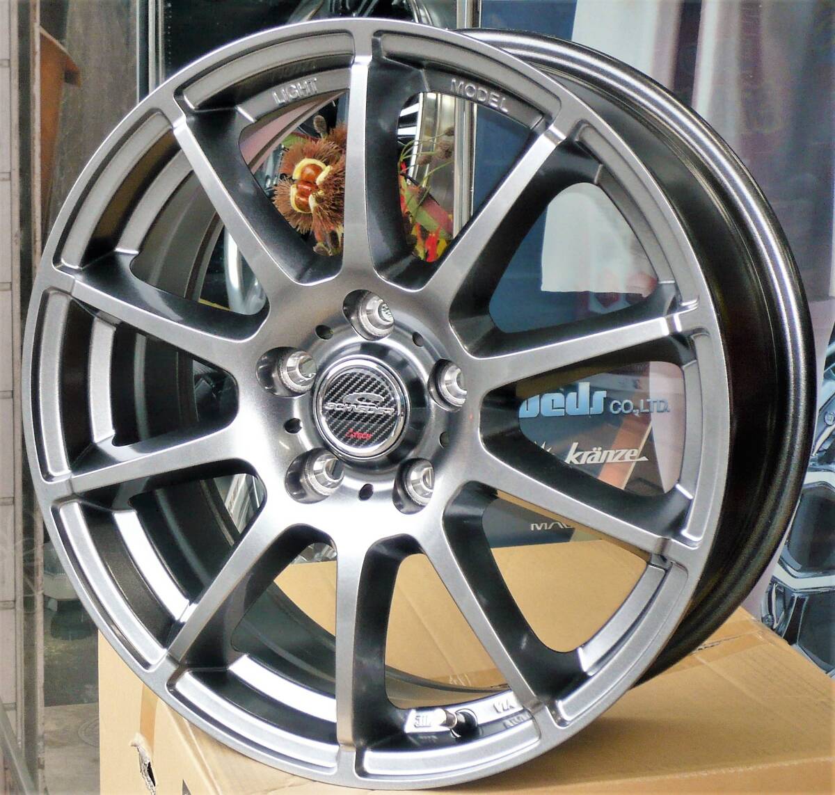 税込! KG2P/KG5P系 CX8用ホイール 「シュナイダー STAG」 新品1台分拍卖