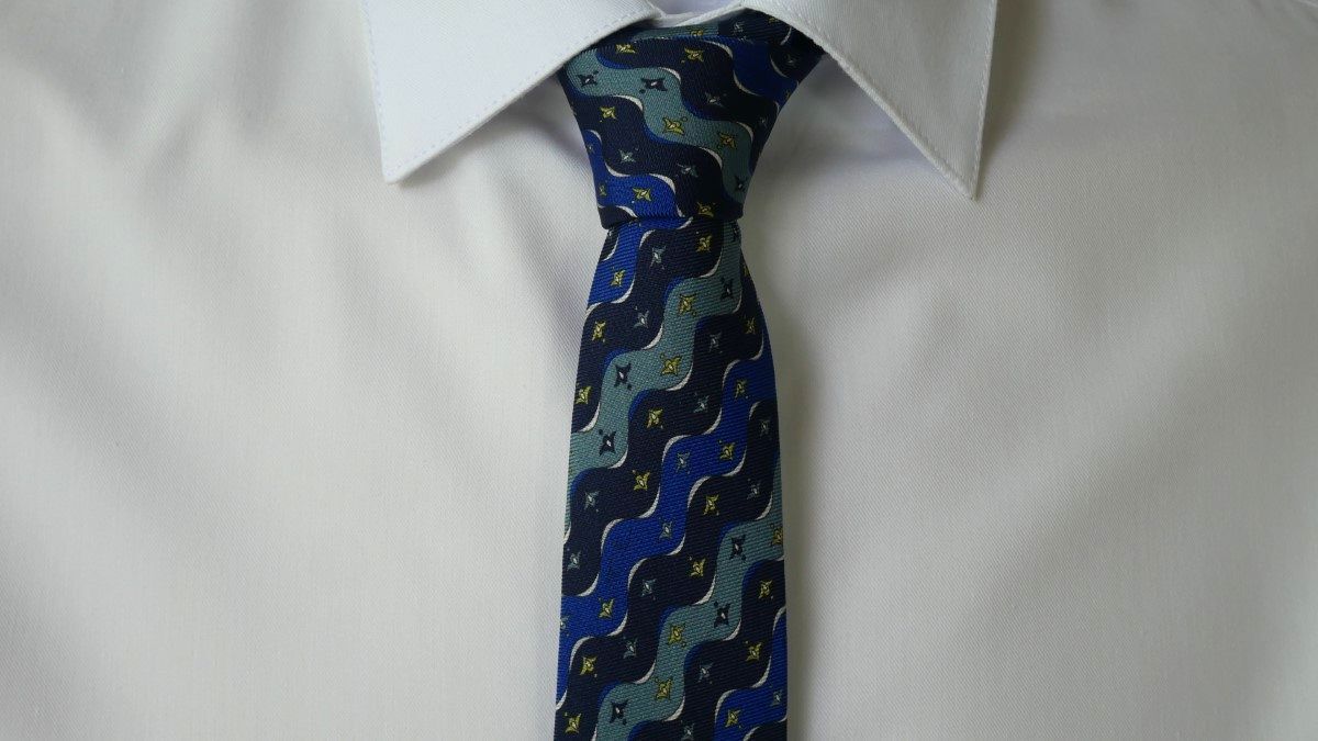 未使用に近い【EMILIO PUCCI エミリオプッチ】USED ブランドネクタイ/M94FG-39拍卖
