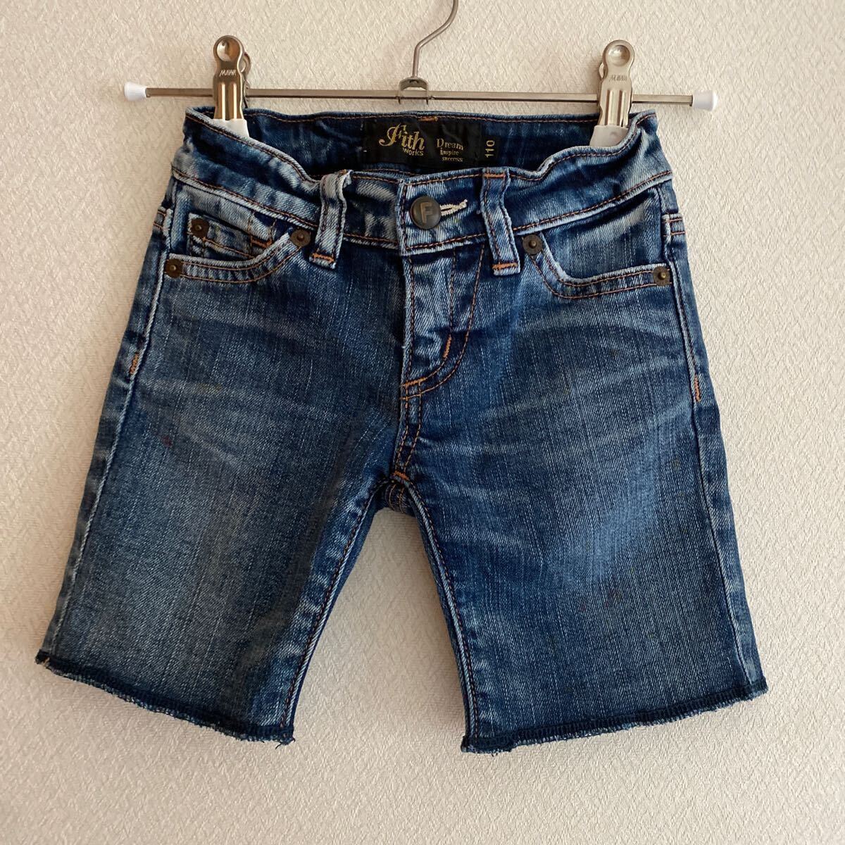 フィス FITH ハーフパンツ ボトムス 110 ズボン パンツ ショートパンツ キッズ 子供服 男の子女の子 100 デニムアンドダンガリー拍卖