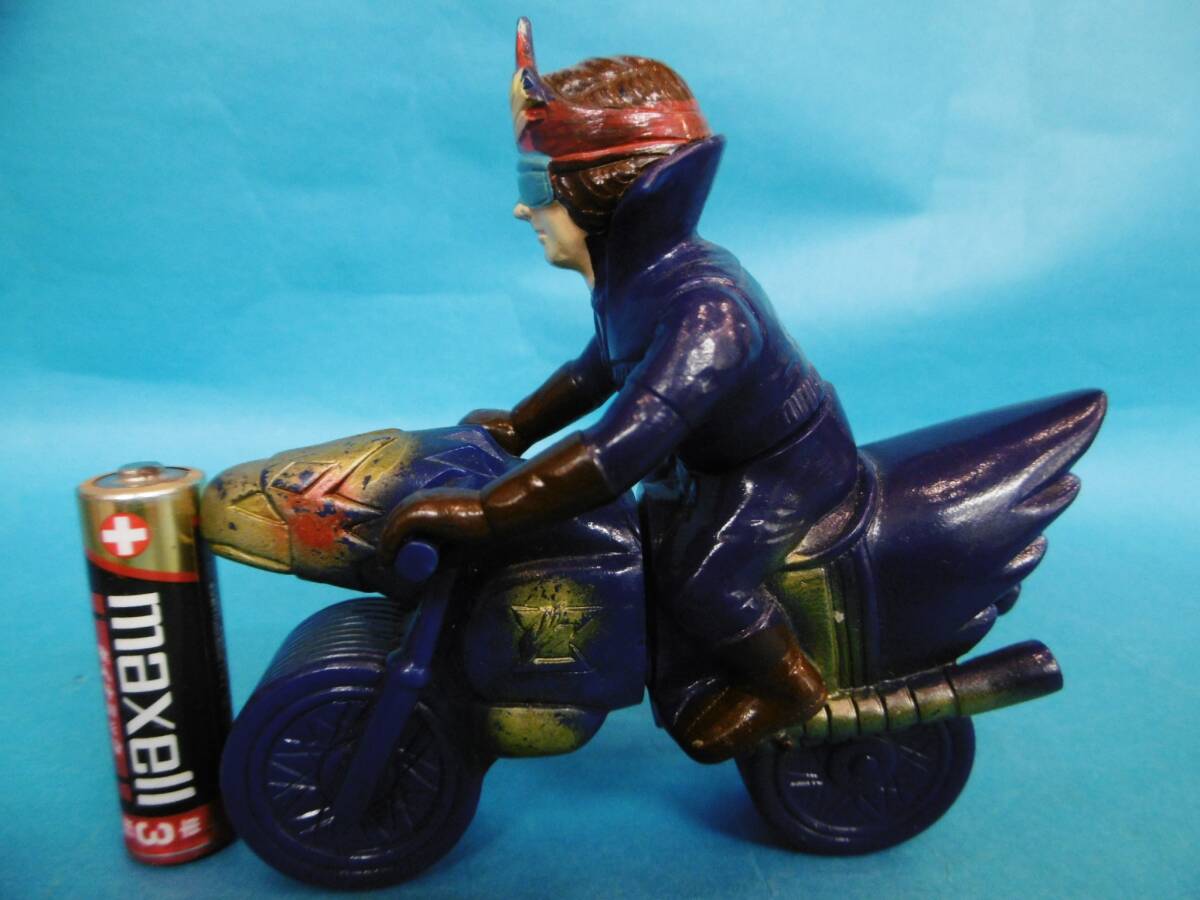 当時物★ブルマァク*電人ザボーガー*マシーンホーク*ミニソフビ★拍卖