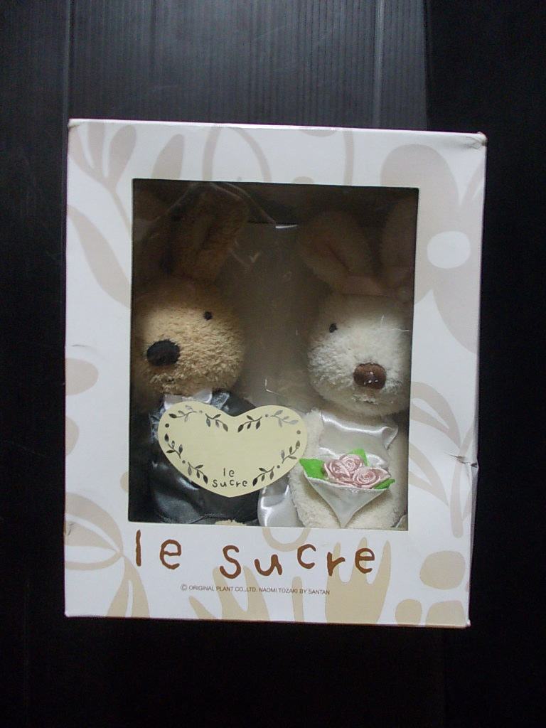 le sucre ル・シュクル★ウェディング★ぬいぐるみ★うさぎ★ルシュクル★ウエディング拍卖