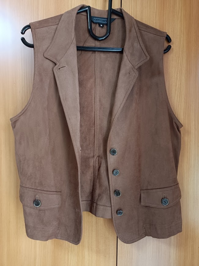 レデイース スエードパンツスーツ M 古着拍卖