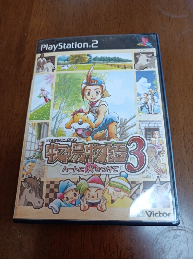 プレイステーション2 ゲームソフト 牧場物語3 中古品拍卖