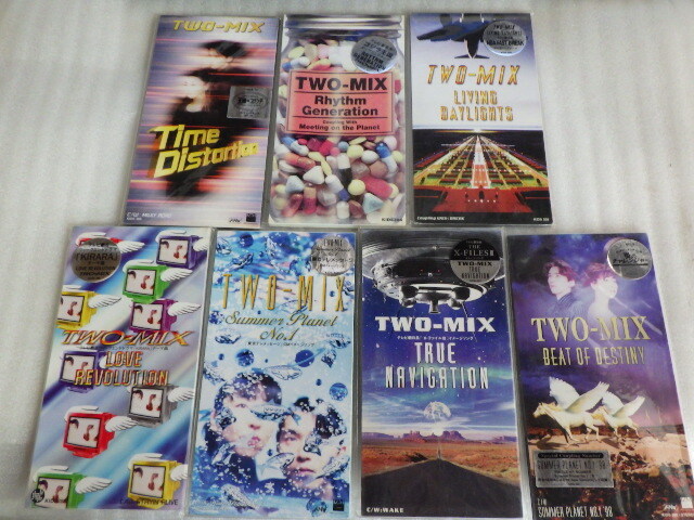 未開封 TWO-MIX 8cm CD 7枚まとめて 未使用品 z100201拍卖