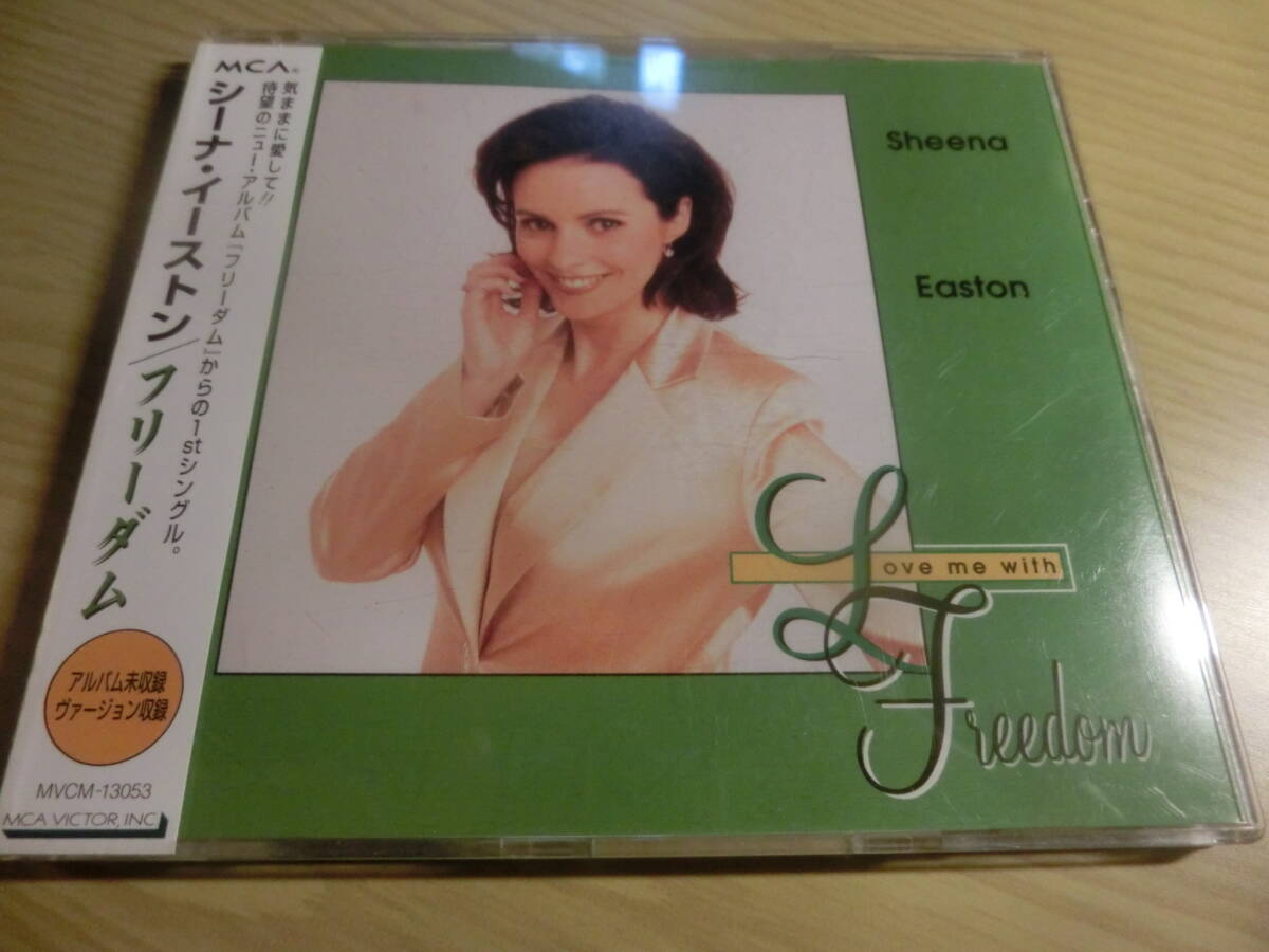 日本盤 PROMO CD obi 帯 SHEENA EASTON FREEDOM 非売品 not for sale PROMO SAMPLE CD single obi拍卖