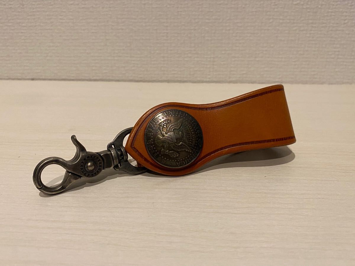 40%OFF 購入後未使用 定価 ¥12,100 funny ファニー レザー ベルトループ キーホルダー 本革 ハーレー トライアンフ インディアン 拍卖