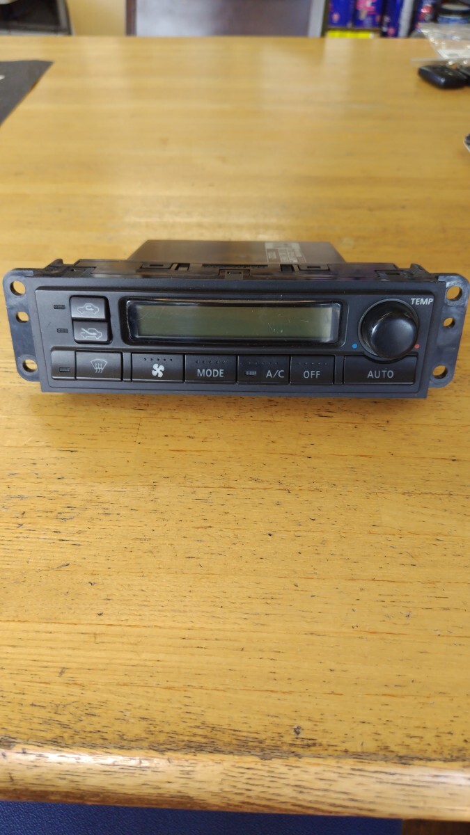 S15 シルビア ヒーター エアコン コントロール パネル 作動未確認ジャンク拍卖