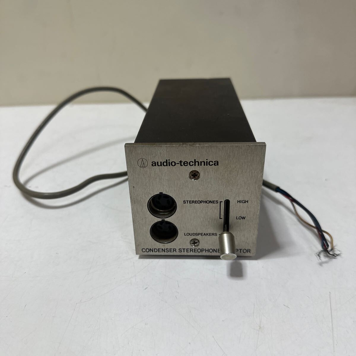 A523 オーディオテクニカ コンデンサー ステレオフォン アダプター 現状拍卖