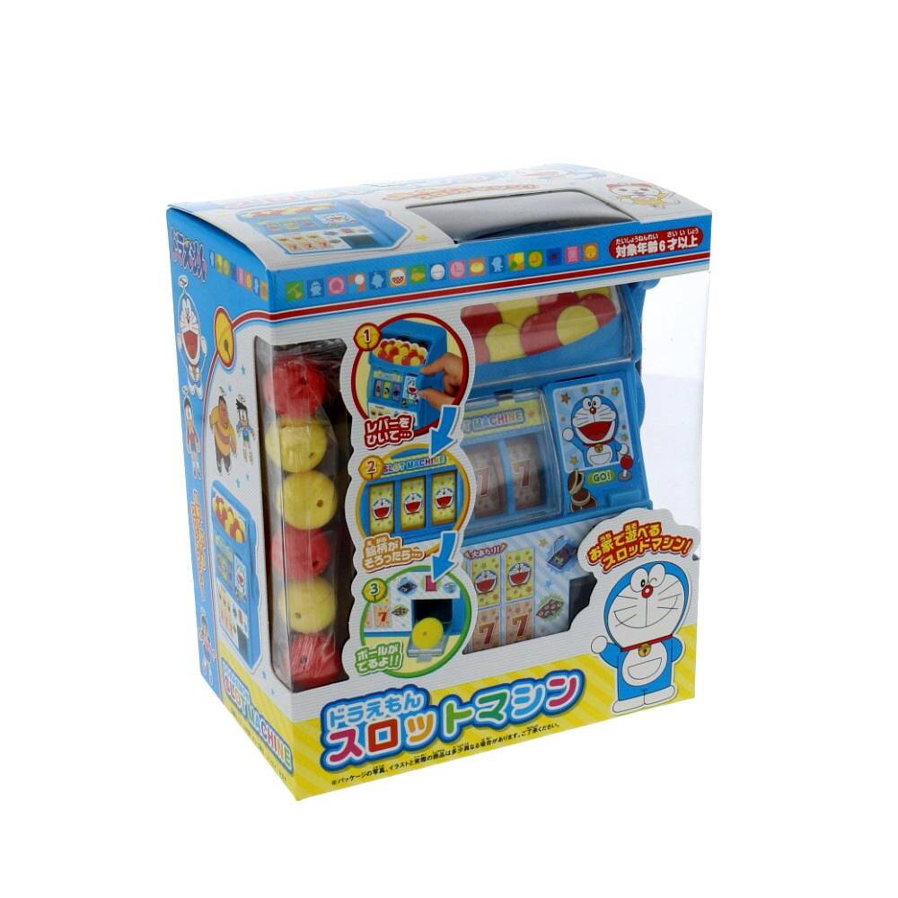@【即決】▽ドラえもん スロットマシン▽ドラエモン キャラクター お家で遊べる おもちゃ 玩具 おうち遊び プレゼント ギフト拍卖