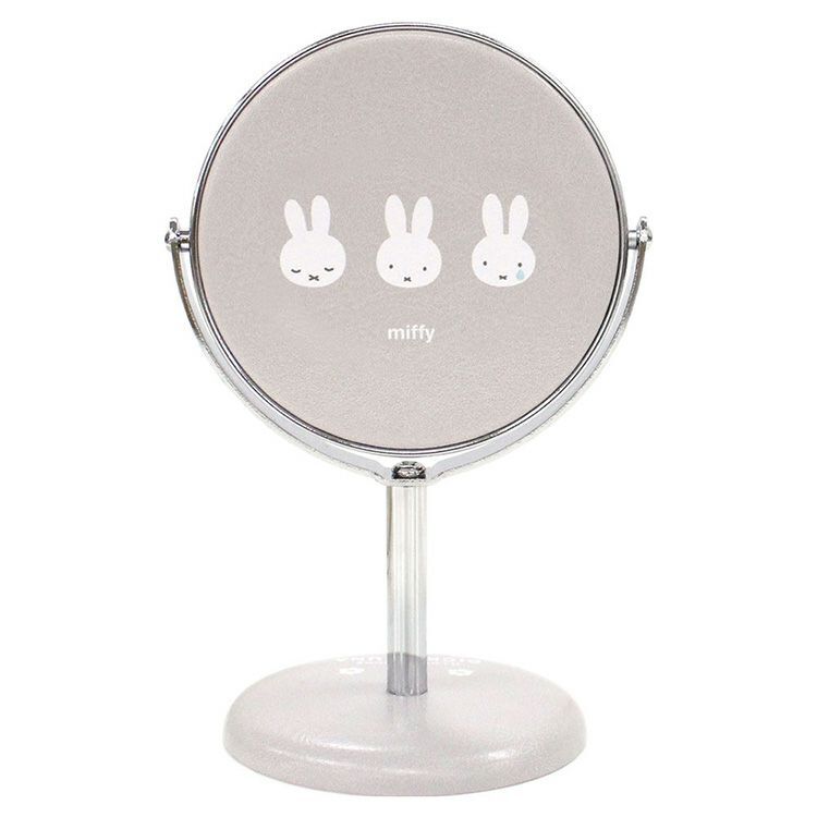 【即決】★スタンドラウンドミニミラー Miffy★ミッフィー 鏡 卓上ミラー うさぎ インテリア ヘアセット メイク // MF-5537813FC拍卖