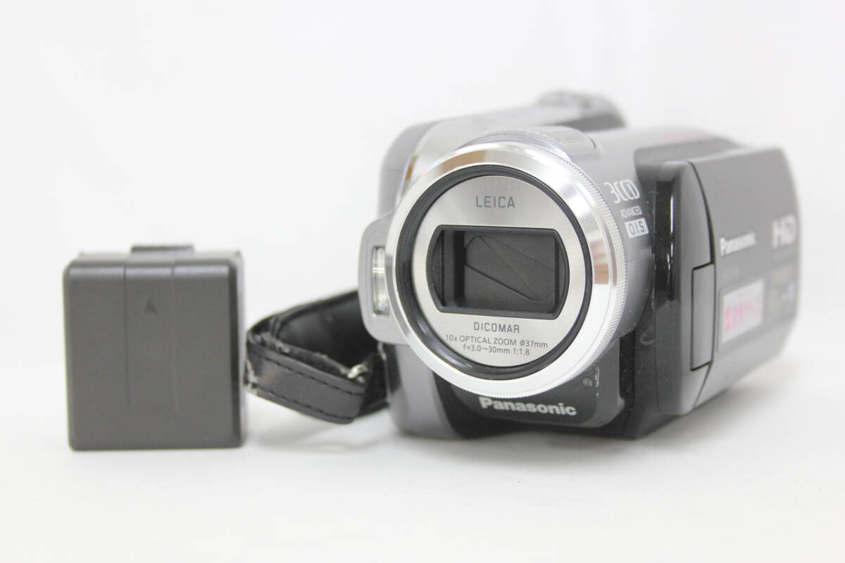 【返品保証】 【録画再生確認済み】パナソニック Panasonic HDC-HS9 ブラック 3CCD バッテリー付き ビデオカメラ v7797拍卖