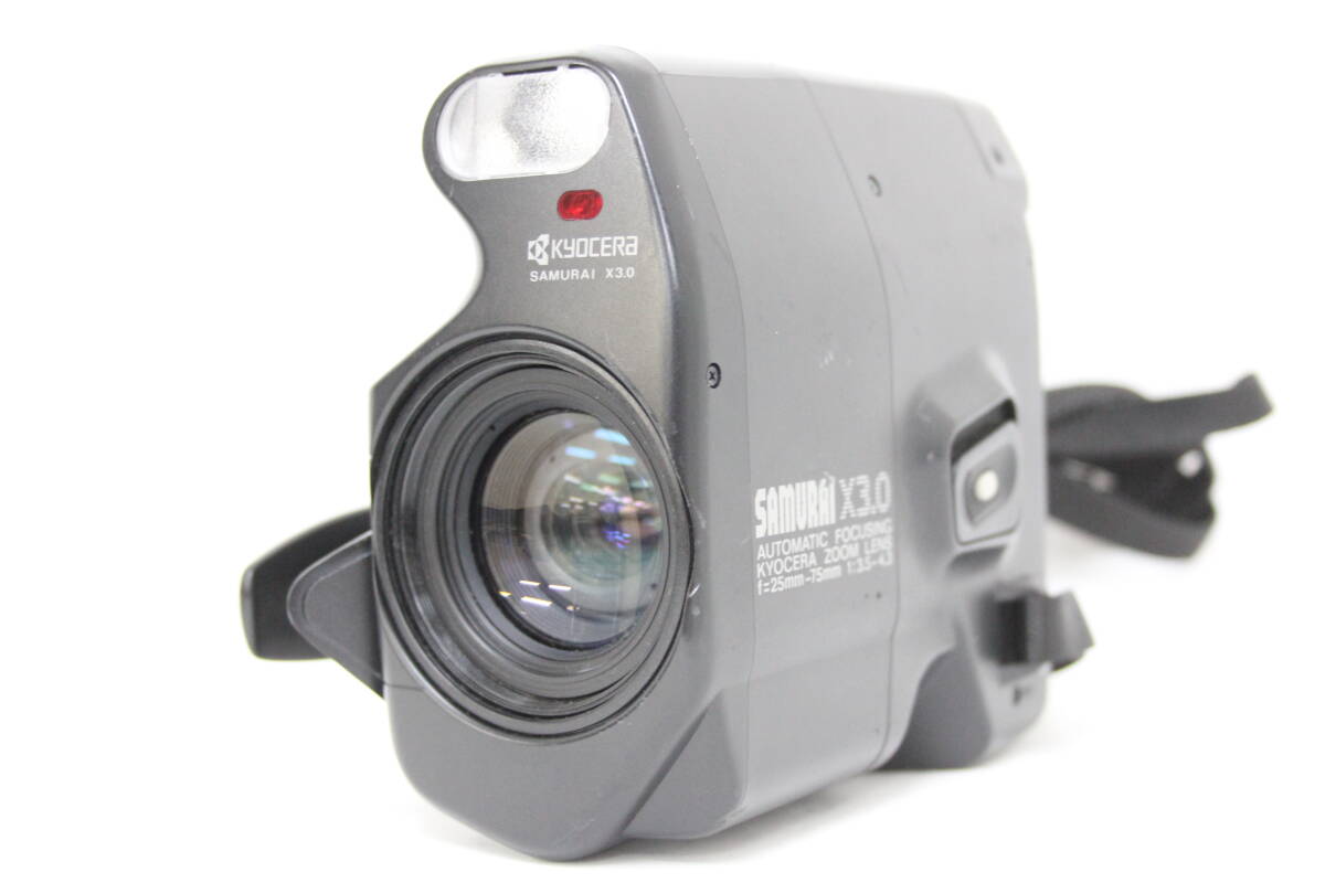 【訳あり品】 京セラ Kyocera Samurai X3.0 25-75mm F3.5-4.3 コンパクトカメラ v7972拍卖