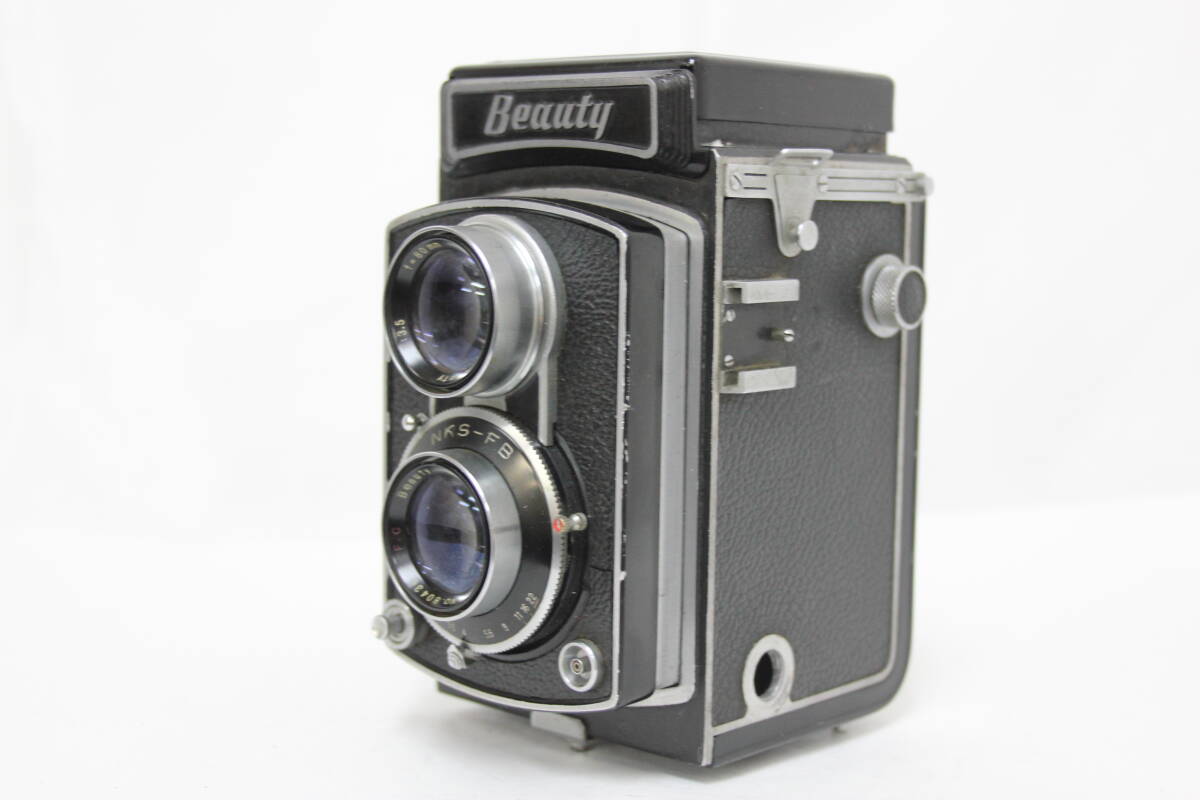 【返品保証】 Beauty 80mm F3.5 二眼カメラ v8058拍卖