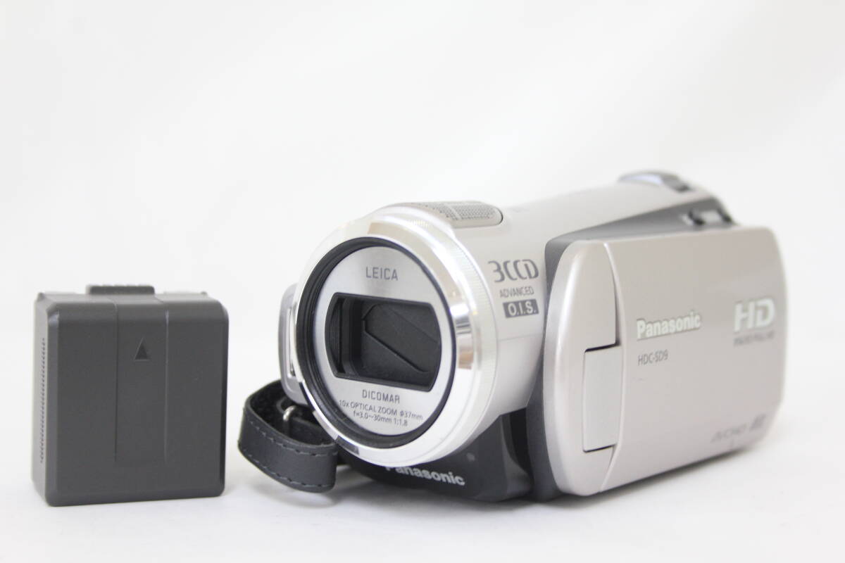 【返品保証】 【録画再生確認済み】パナソニック Panasonic HDC-TM30 レッド 16x バッテリー付き ビデオカメラ v8558拍卖