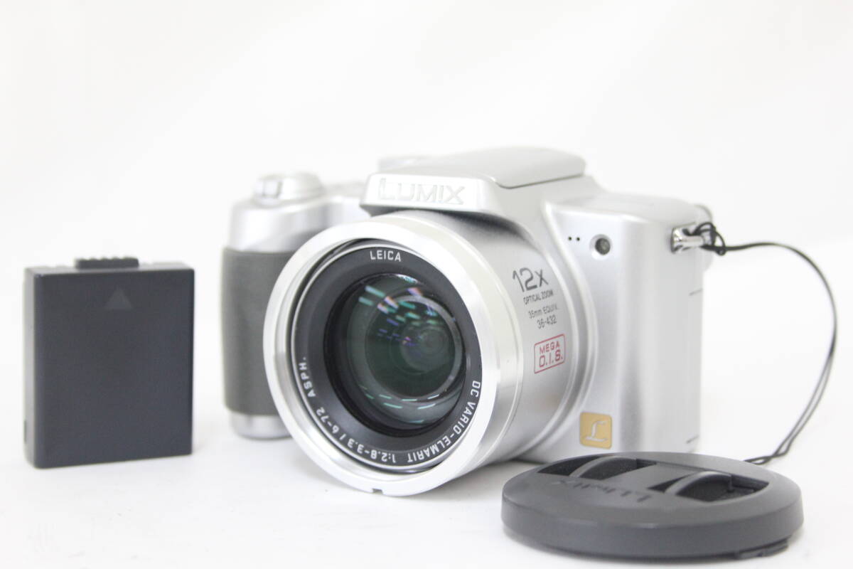 【美品 返品保証】 パナソニック Panasonic LUMIX DMC-FZ5 12x バッテリー付き コンパクトデジタルカメラ v8611拍卖