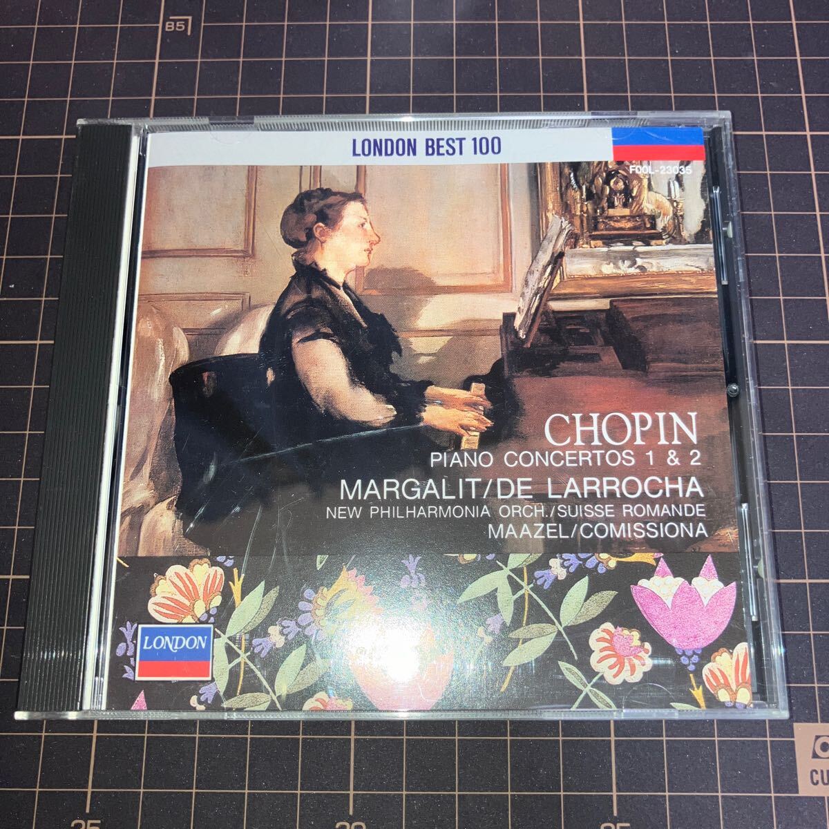 CHOPIN PIANO CONCERTOS 1&2 LONDON BEST 100拍卖