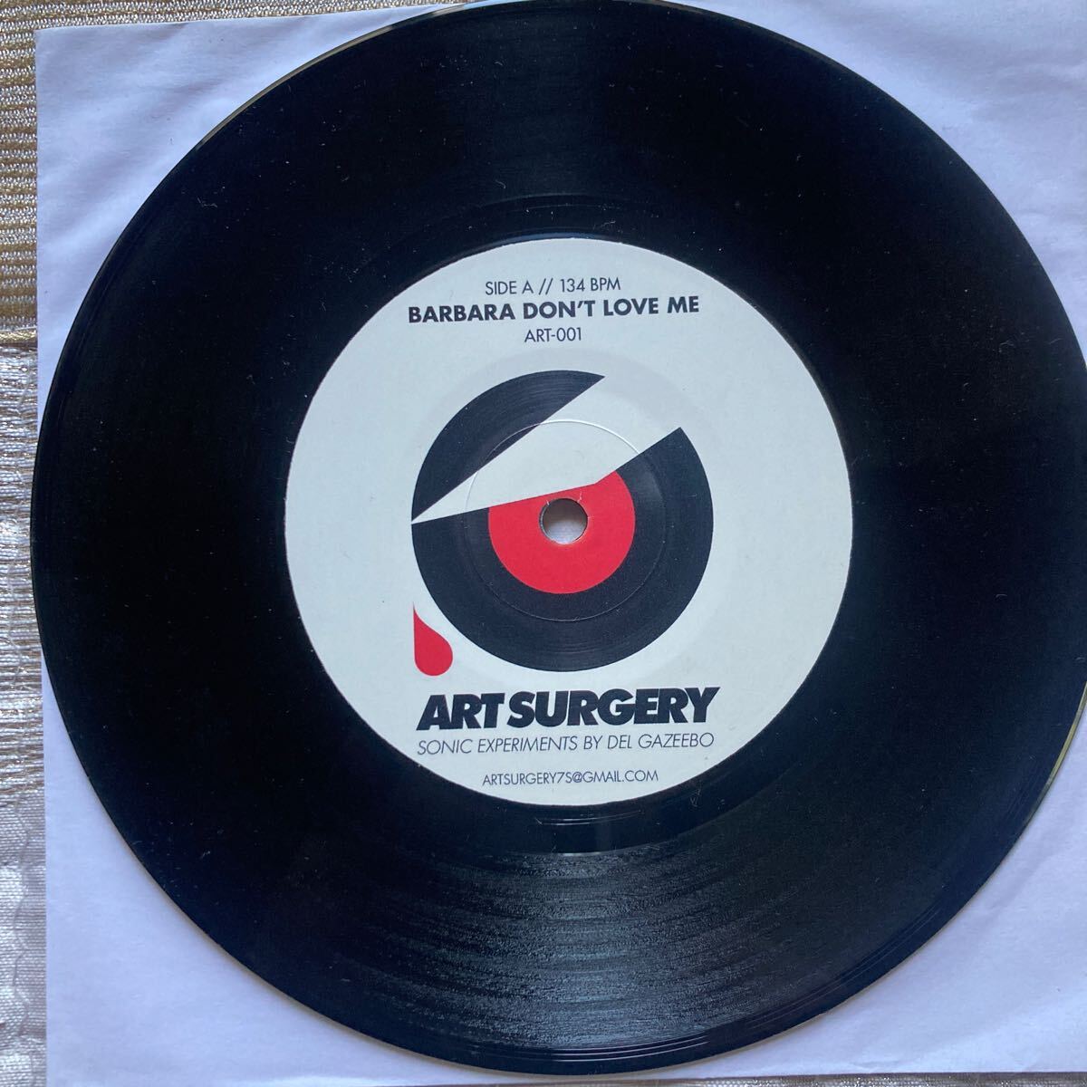 ART SURGERY、barbara don't love me、7インチレコード、ソウル、soul、オルガンバー拍卖