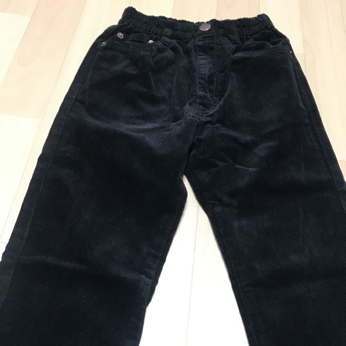 長ズボン ズボン 新品 未使用品  140サイズ 女の子 男の子 コーデュロイ ストレッチ パンツ 微起毛 か拍卖