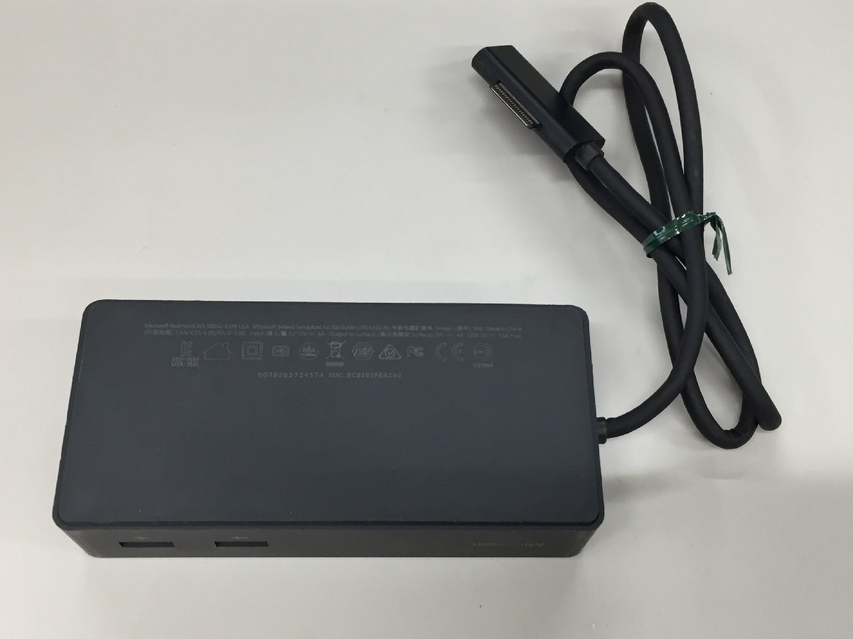 Microsoft マイクロソフト 純正 Surface Dock サーフェスドック 1661 動作品(管:2F-S2)拍卖