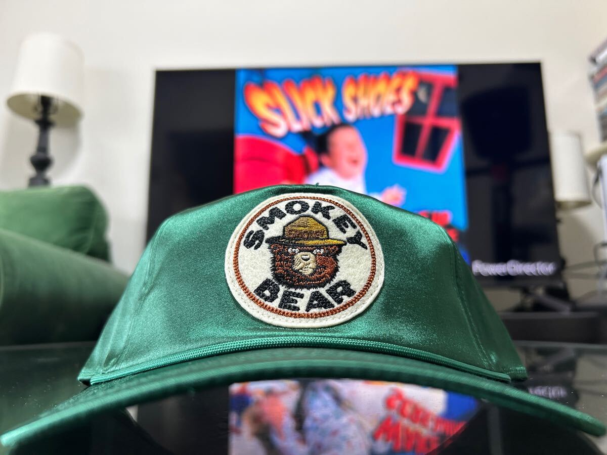 USA林野局 スモーキーベア Smokey Bear キャップ グリーン拍卖