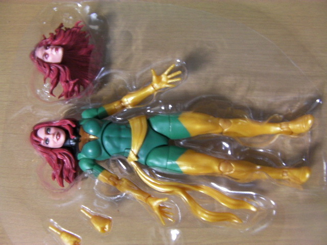 正規品 未使用 単品 バラ売り マーベルレジェンド フェニックス 本体と交換頭部と手首のみ 検索 アベンジャーズ拍卖