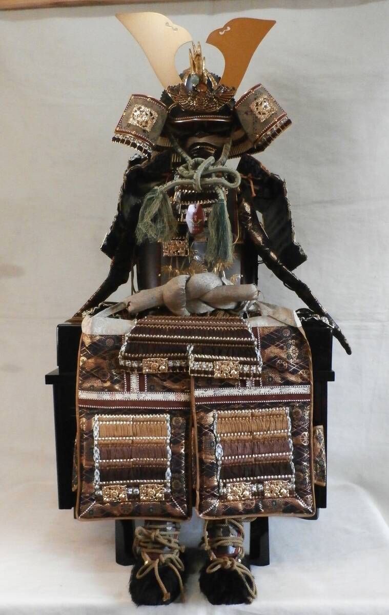 送料無料/大袖鎧/星兜/龍の前立て/鎧飾/子供着用可能/美品/在庫保管品/Q/五月人形/端午の節句/兜飾り/子供の日/鍬形兜/甲冑 大鎧 拍卖