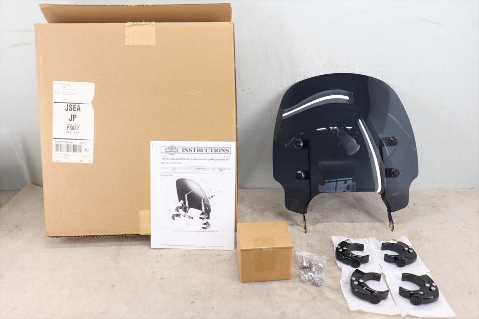 327875 ハーレー スポーツスターS RH1250S 純正オプション ウインドシールド スクリーン 風防 デタッチャブル 未使用品拍卖