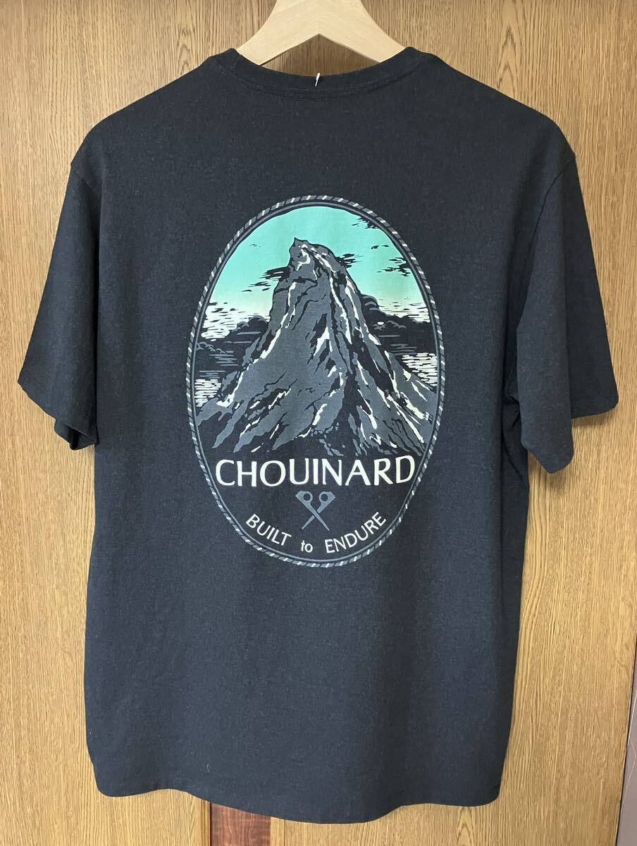 新品 Patagonia メンズ・シュイナード・クレスト・ポケット・レスポンシビリティー Tシャツ 黒 サイズS パタゴニア ビンテージ 80s 90s拍卖