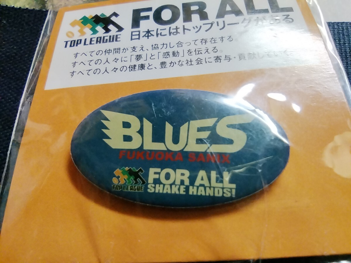 新品【 非売品 宗像サニックスブルース ピンバッジ】ラグビー トップリーグ ピンズ レア ヴィンテージ ピンバッチ 当時物 リーグワン拍卖