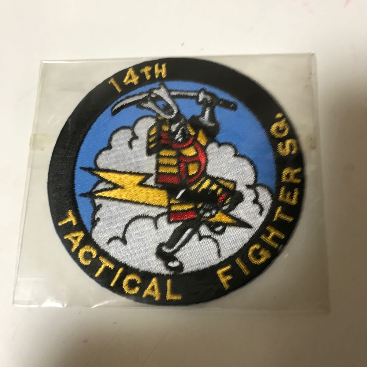 ワッペン パッチ ミリタリー アメリカ空軍 US.AIRFORCE 14 TFS VIETNAM 14TH TACTICAL FIGHTER SQ ベトナム戦争【MI-100211】拍卖