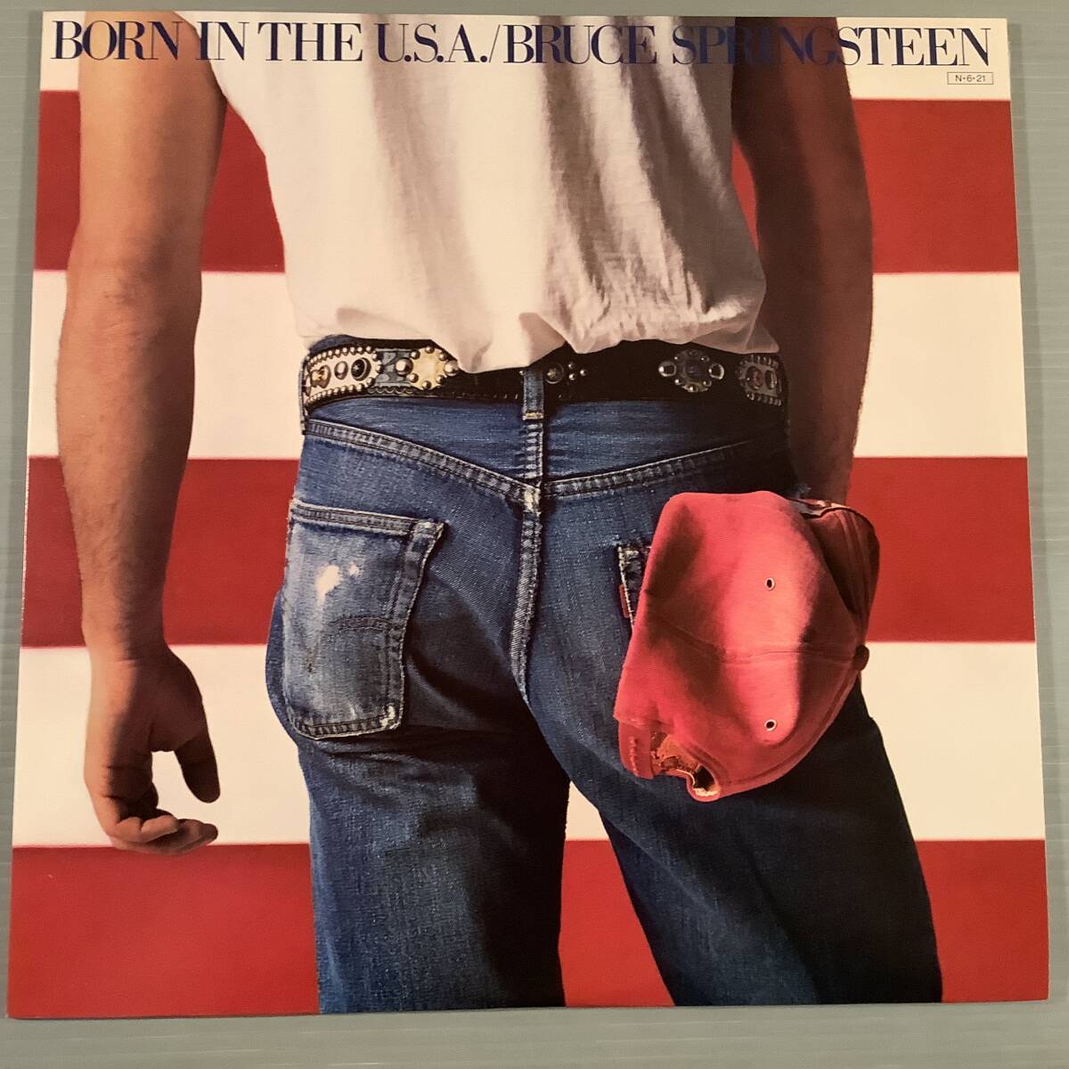 LP(日本盤)●ブルース・スプリングスティーン/BORN IN THE U.S.A.●美品!拍卖