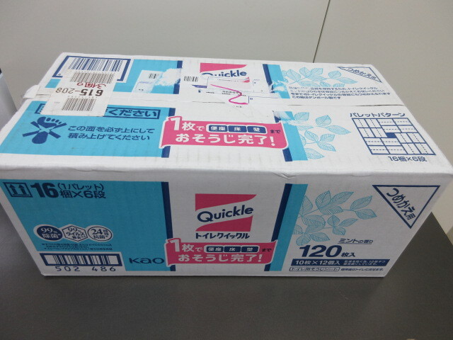 トイレクイックル詰替 業務用パック 1箱(10枚入×12個) 760654拍卖
