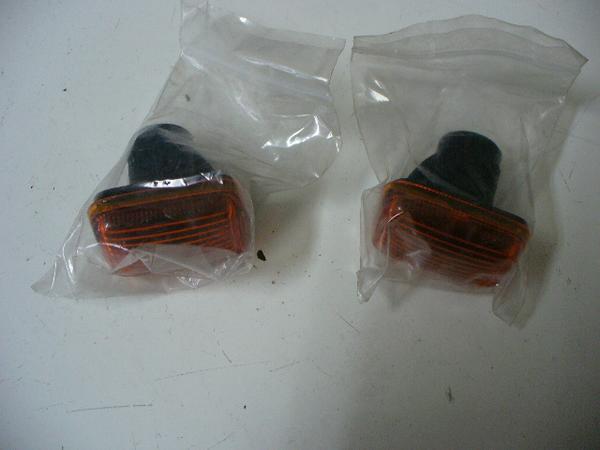 新品 ローバーミニ フロント サイド ウインカーレンズ オレンジ 左右 2個 AHU2592拍卖