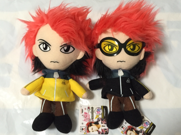 数量3 hide ぬいぐるみ 2013ver.全2種セット ROCKET DIVE X JAPAN 非売品拍卖
