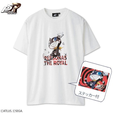 即決 ペルソナ5 ザ・ロイヤル メンズTシャツ【4L】新品タグ&シール付き モルガナ拍卖