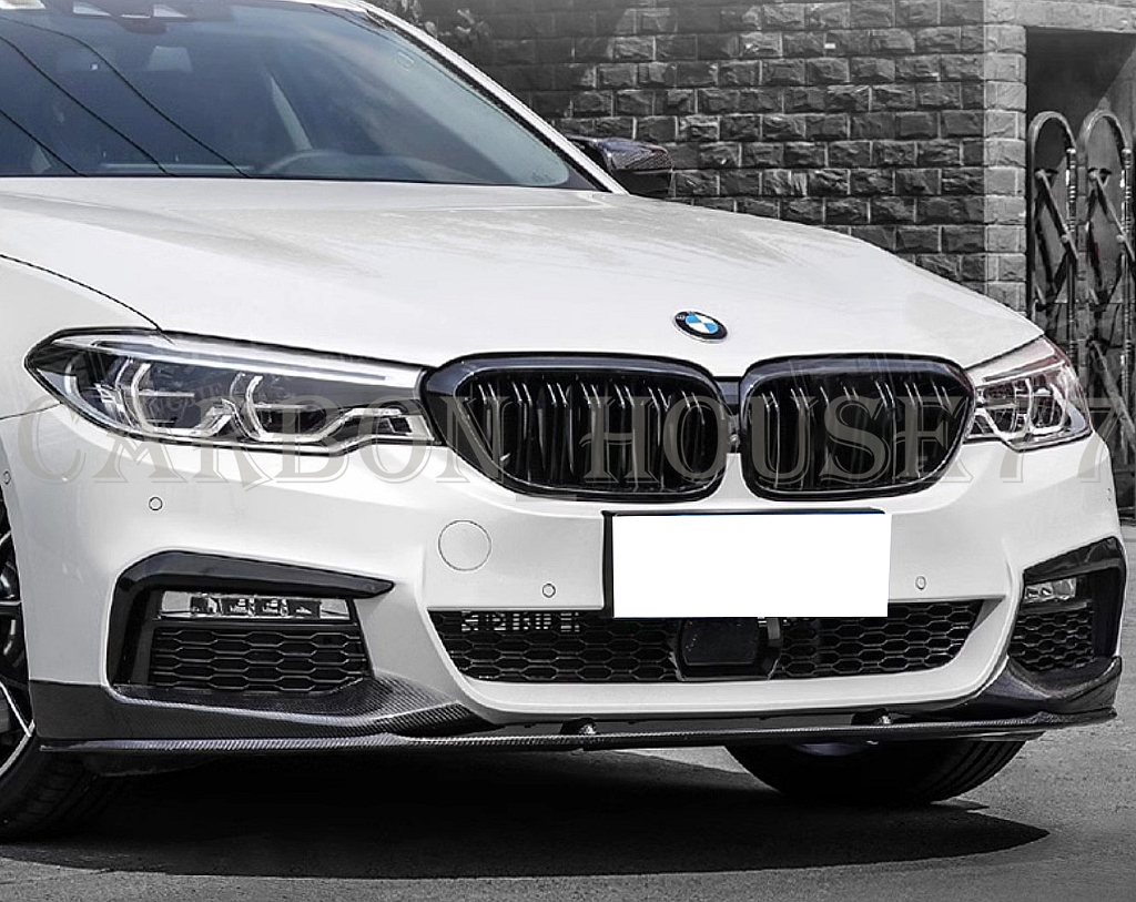 ★BMW G30 G31 前期 Mスポーツ フロント リップ スポイラー P型 FRP製 未塗裝 《3分割タイプ》 2017/02-2020☆.拍卖