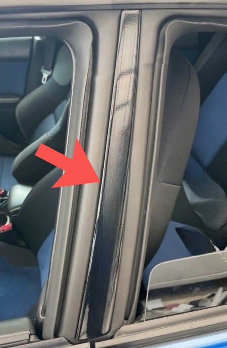 新品 純正品 SUBARU スバル Bピラーカバー 助手席側 インプレッサ G11拍卖