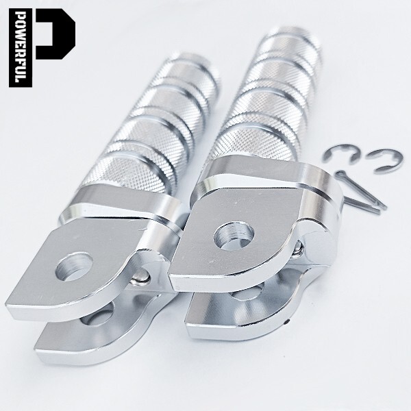 GSX-R1000 GSX-R750 GSX-R600 GSR400 GSR600 GSX1300R 隼 GSX1300BK 汎用 アルミ フロント/マルチ/メイン/ステップ バックステップ 銀拍卖