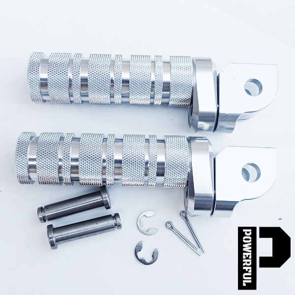 FZS1000 フェザー FZS600 FZ-6R FZ-6N FZ400 4YR TZM50R 4KJ TZR50R 4EU 汎用 アルミ フロント/マルチ/メイン/ステップ バックステップ 銀拍卖