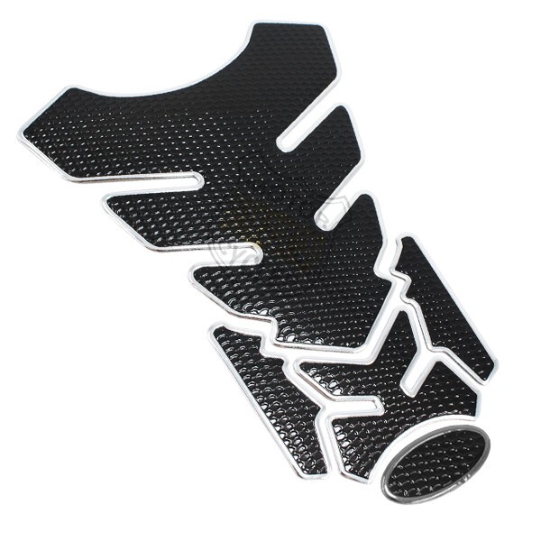 YZF-R1 YZF-R6 YZF-R25 YZF-R3 YZF-R125 FJR1300 汎用 分割 タンク/パッド/パット レーシング 外装 プロテクター 銀 シール ステッカー拍卖